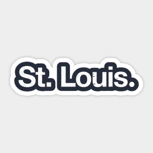 St. Louis. Sticker